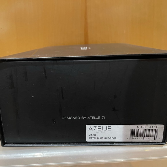 Dark blue stiletto heels size 10 - Picture 7 of 7